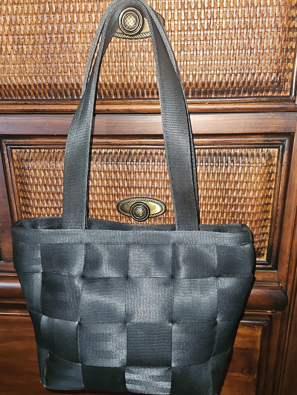 Original SeatBelt Bag Black Tote Small
